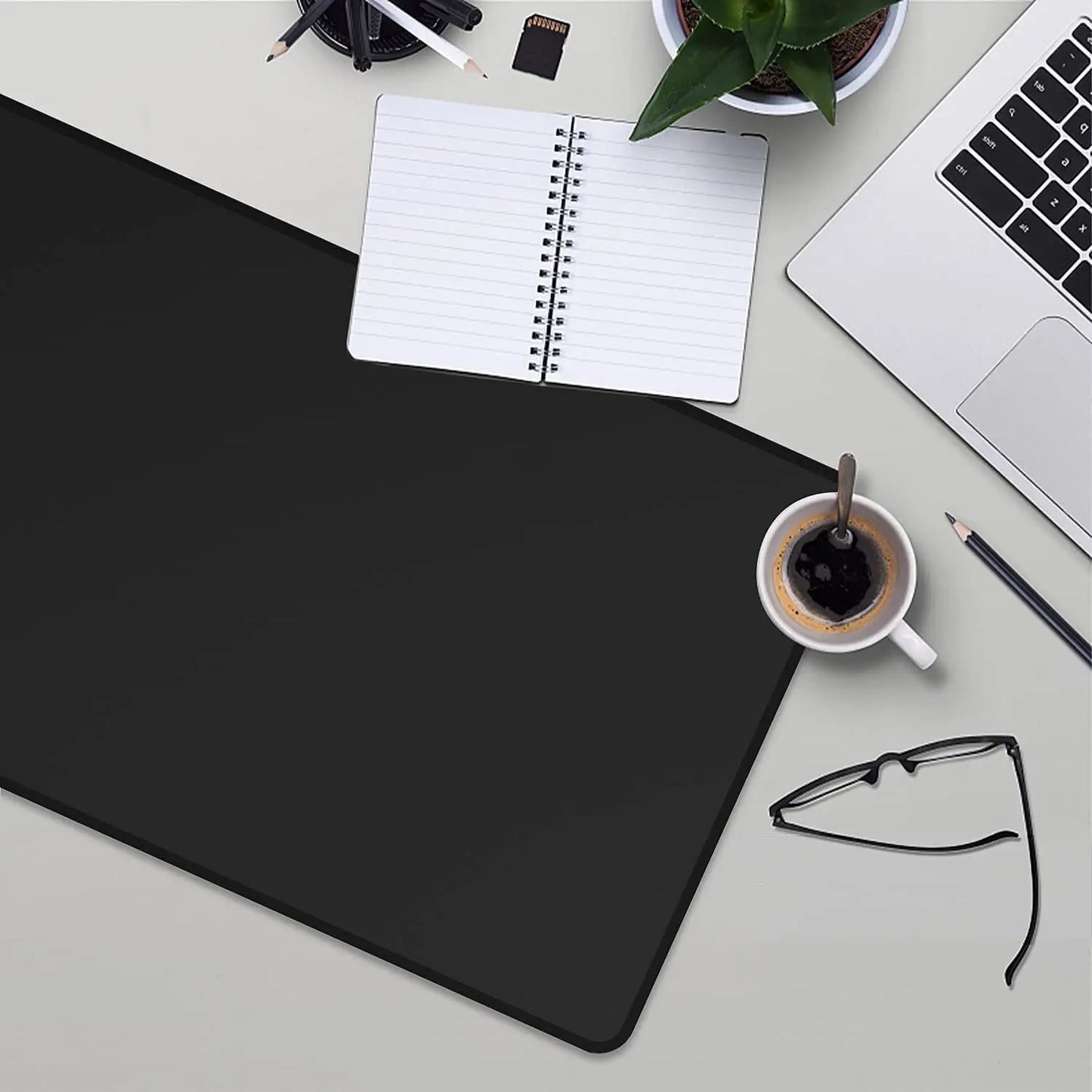 Black Desk Mat