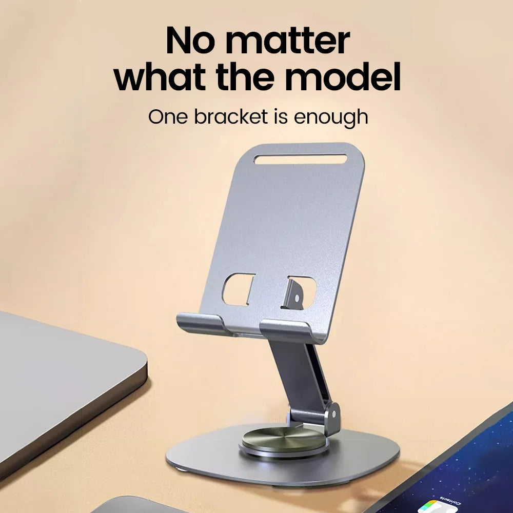Elough 360° Rotation Portable Tablet Holder For Tablet and Mobile Phone Stand Mount Bracket