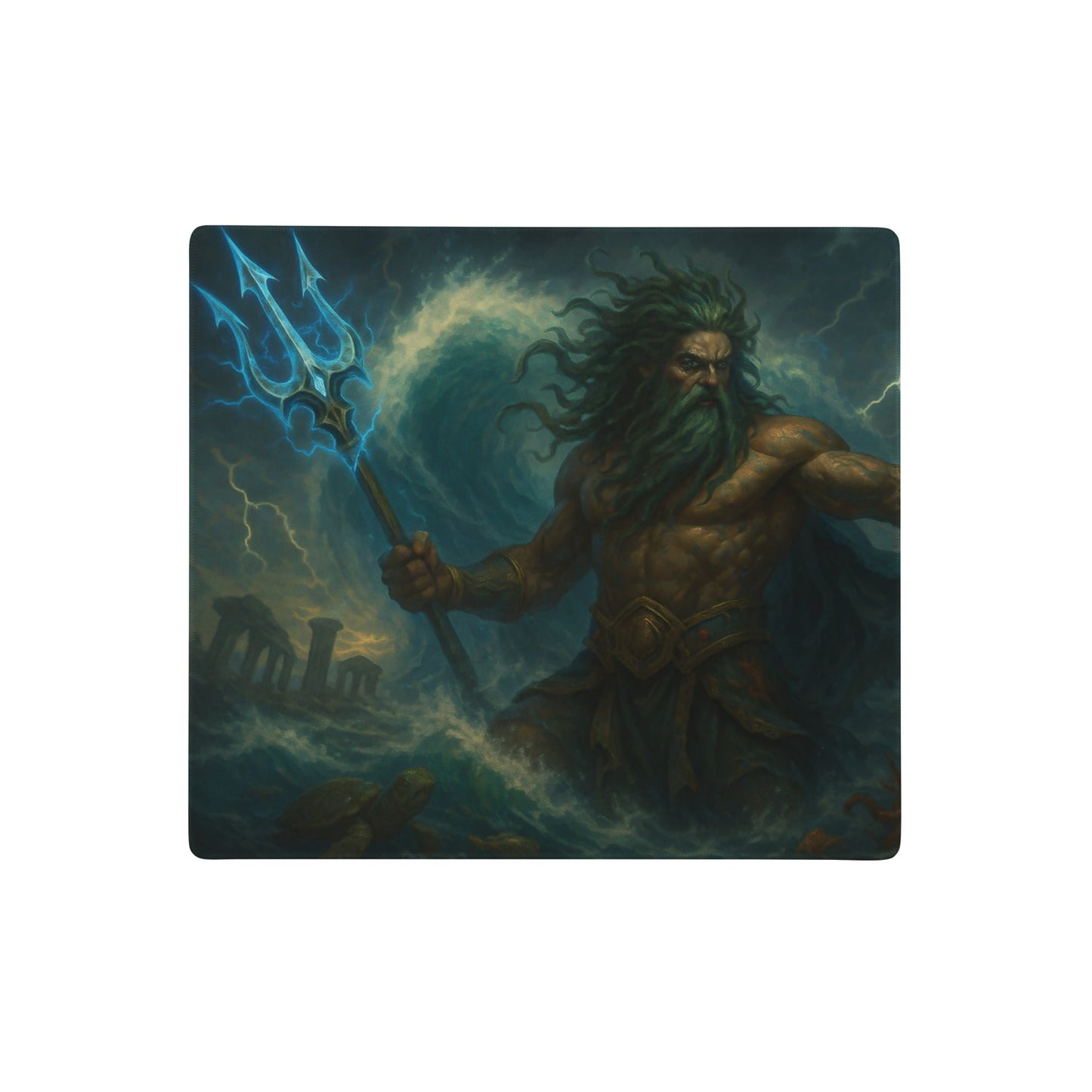 Poseidon XL 4mm Thickness Gaming Mousepad – Master the Seas with Unyielding Control