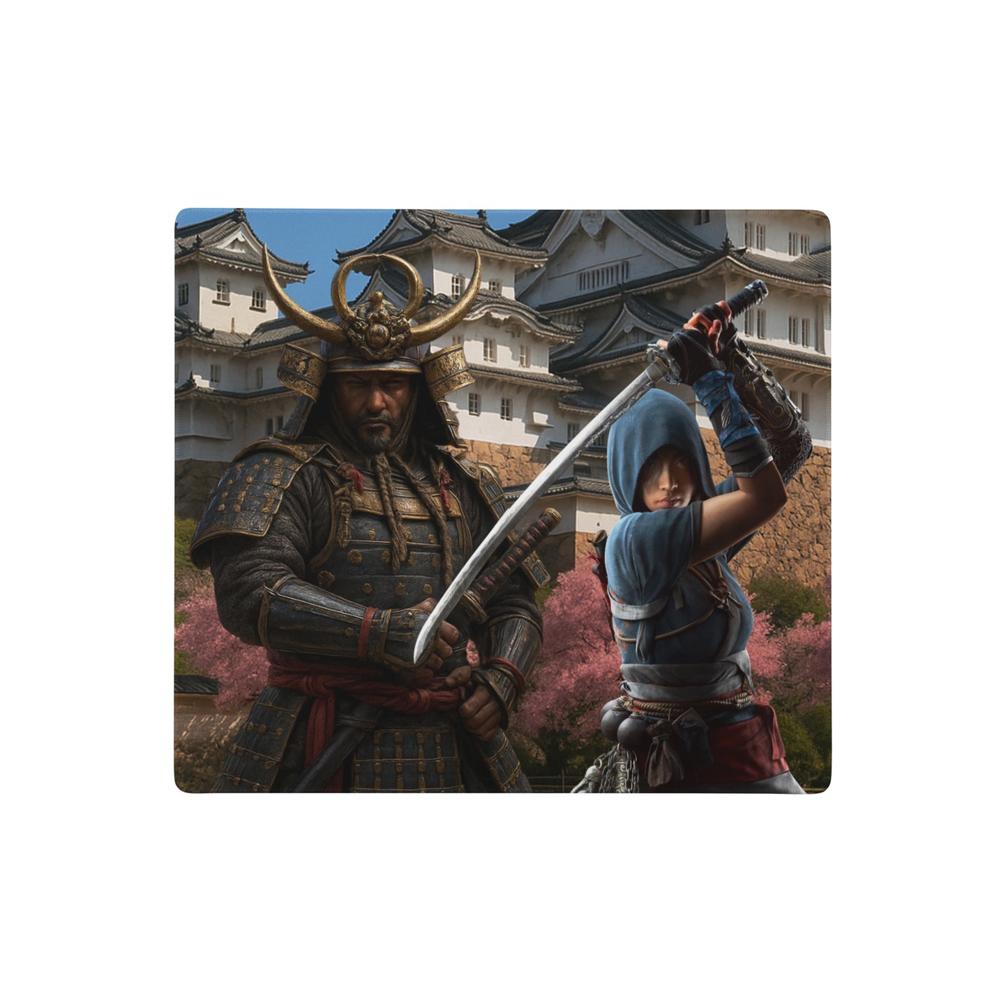 Assassin’s Creed Shadows Mouse Pad XL – Yasuke & Naoe Gaming Mat