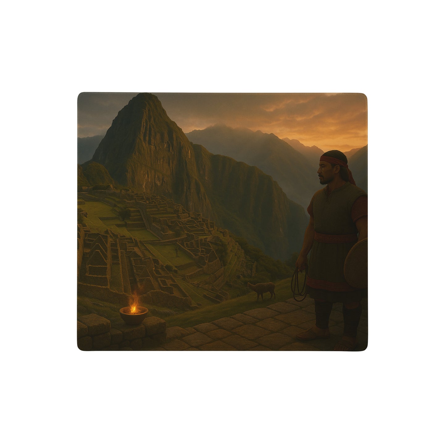 Machu Picchu Desk Mat: The Lost City of the Incas