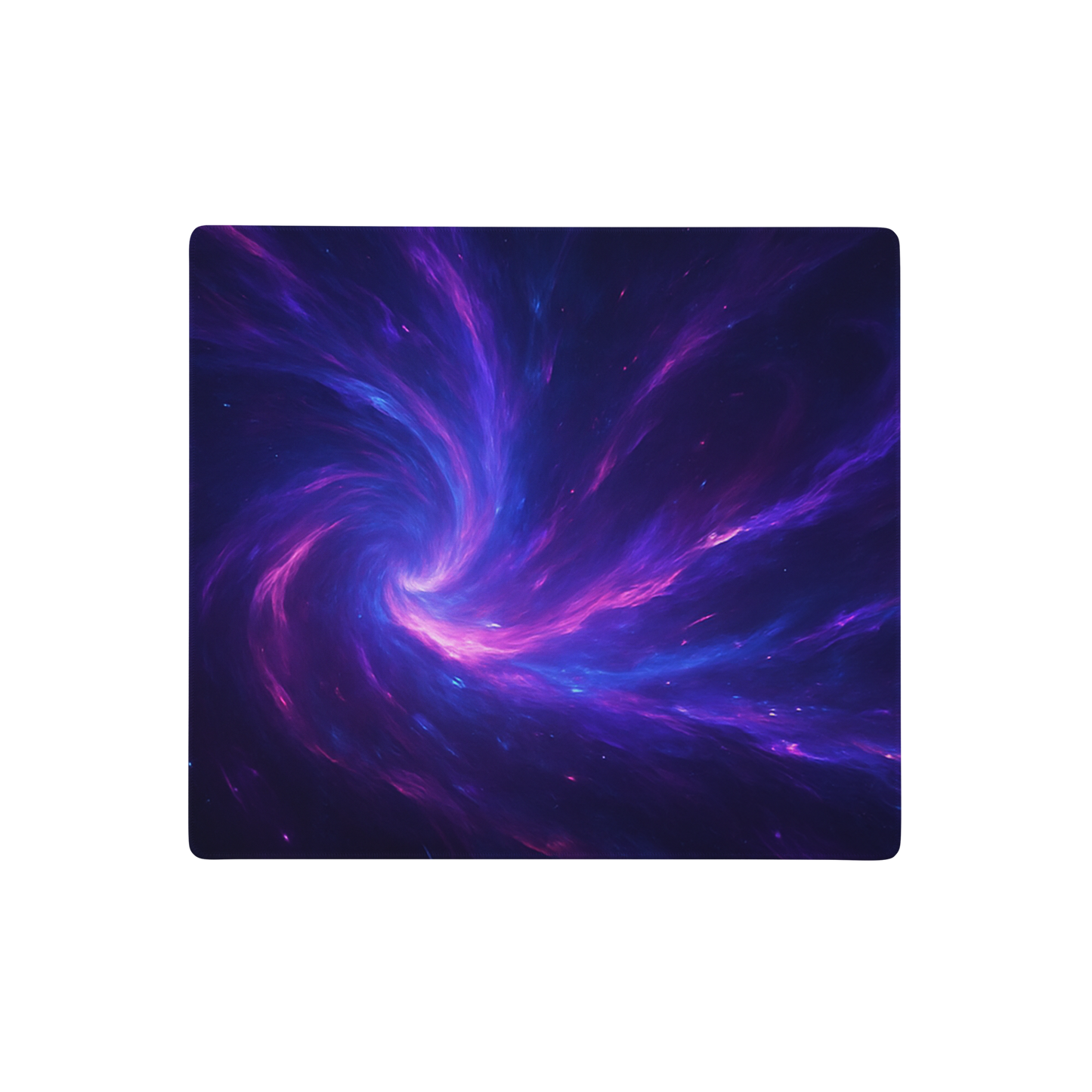 🟣 Into the Void Abstract Purple Gaming Desk Mat / Mouse Pad