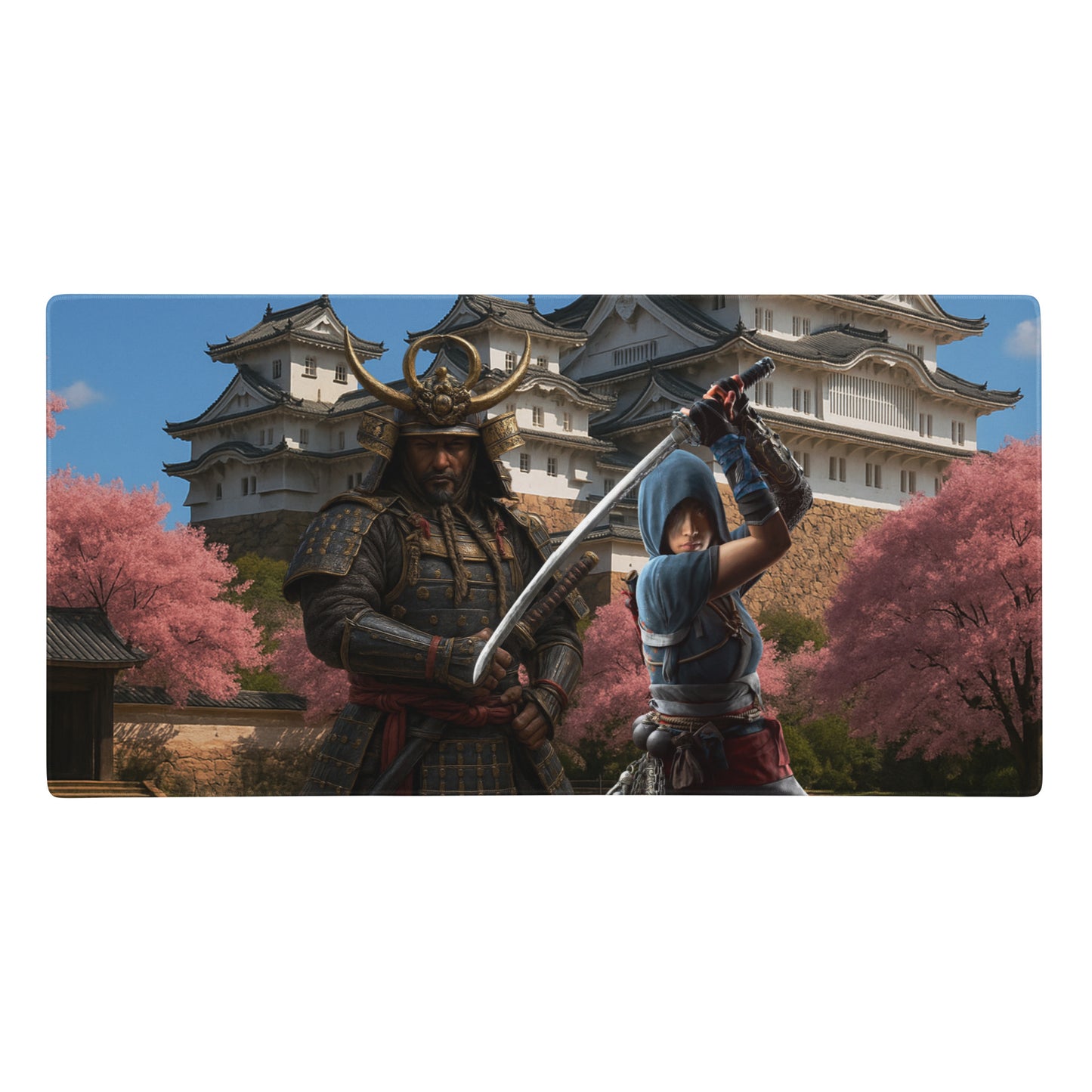 Assassin’s Creed Shadows Mouse Pad XL – Yasuke & Naoe Gaming Mat