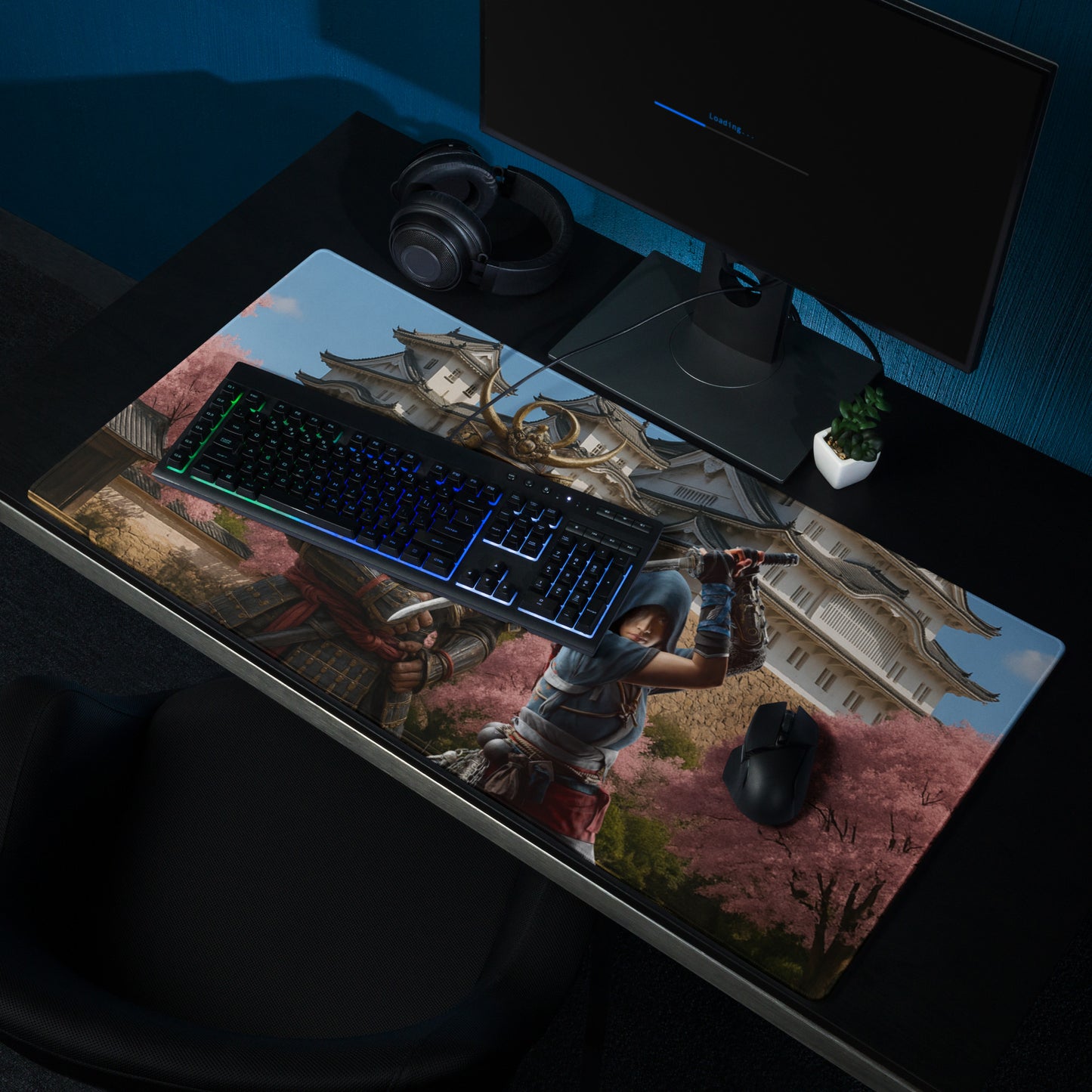 Assassin’s Creed Shadows Mouse Pad XL – Yasuke & Naoe Gaming Mat