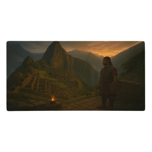 Machu Picchu Desk Mat: The Lost City of the Incas